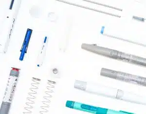 A range of novel Drug Delivery, Wearable and Connected medical Devices including autoinjectors and syringes